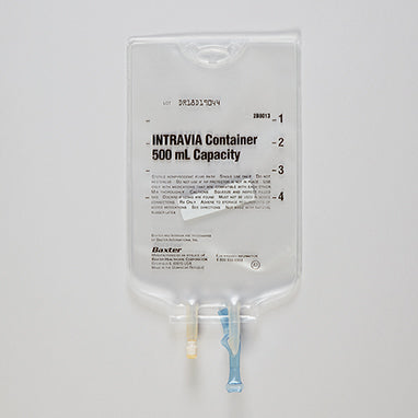 Sterile INTRAVIA™ Empty IV Bags, 500mL H-19979-16460