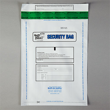 Alert Void Security Bags, White, 10 x 14 H-10445-14689