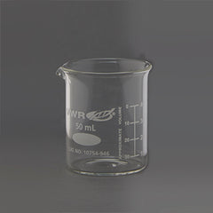 Glass Beaker, 50mL H-3024-17636