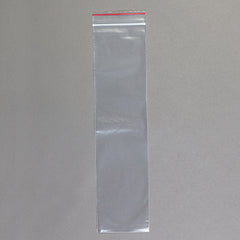 Premium Red Line™ Reclosable Bags, Single-Track, 3 x 12 H-7521-13217