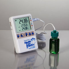 Memory-Loc™ Datalogging Thermometer w/ probe bottle H-19195-13993