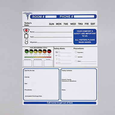 Patient Communication Board, Magnetic, 24 x 36 H-20494-13148