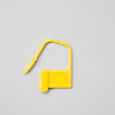 Heavy-Duty Padlock Seals, Unnumbered, Yellow H-7804-12385