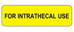 For Intrathecal Use Labels H-18547-14374