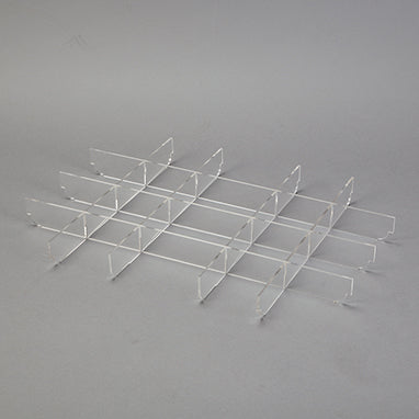 Clear Acrylic Divider Set for Shallow Crash Cart Boxes H-3204-20012