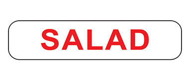 Salad Labels H-2069-13953