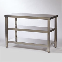 Stainless Steel Table, 2-Shelf H-19101-15585