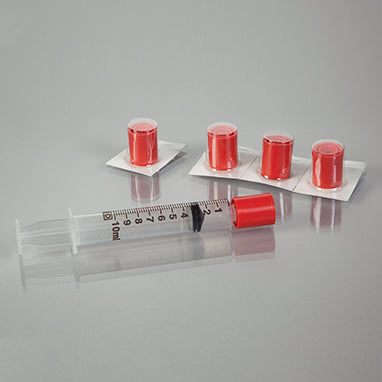 Sterile Tamper-Evident Caps for Luer Lock Syringes, 100 per package H-17361R-12696