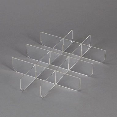 Clear Divider Set for Half-Size Crash Cart Boxes H-1102-17581