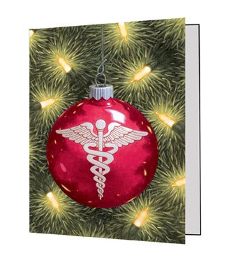 Red Bulb Christmas Cards H-GF546-15659