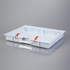 Shallow Crash Cart Box with Handle For Metro Lifeline™ Cart with Clear Slide-In Lid H-1873H-01-18061