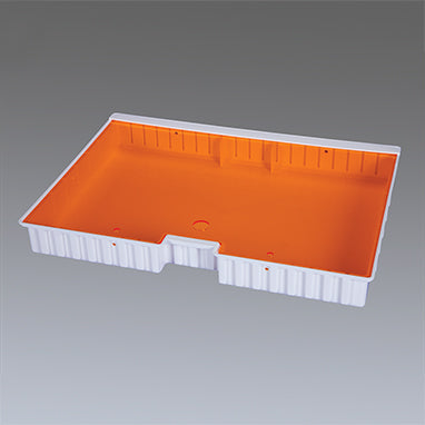 Full-Size Crash Cart Box with Amber Slide-In Lid H-1850-15236