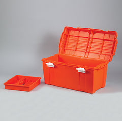 Emergency Box with Removable Tray, Trunk Style, 27.5x14x14 H-1824-15728