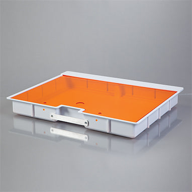Shallow Crash Cart Box with Handle For Metro Lifeline™ Cart with Amber Slide-In Lid H-1874H-01-18062