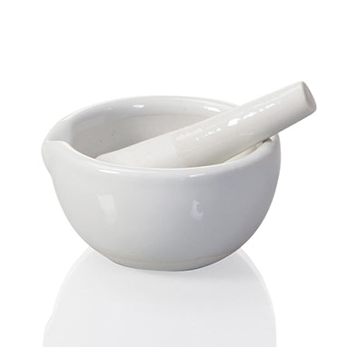 Porcelain Mortar and Pestle Set, 3 oz. H-14074-17402