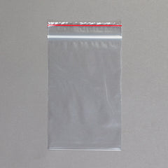 Premium Red Line™ Reclosable Bags, Single-Track, 4 x 6 H-7525-20621