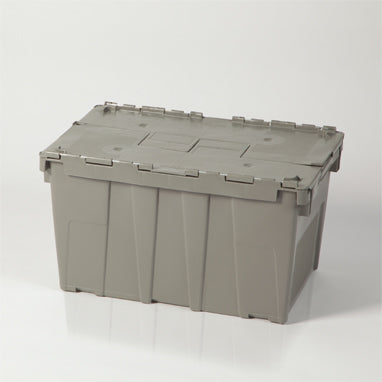 Hinged Lid Transfer Box, 21x11.5x13 H-5510G-12082