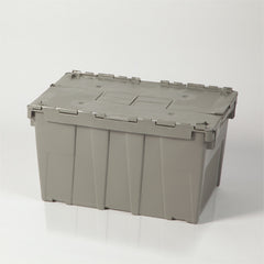 Hinged Lid Transfer Box, 21x11.5x13 H-5510G-12082