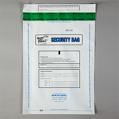 Alert Void Security Bags, White, 9 x 12 H-10443-14687