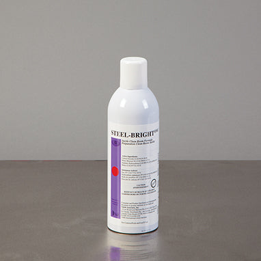 Sterile STEEL-BRIGHT Aerosol, 8 oz., Case H-19186-31-13031