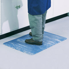 Smooth Anti-Fatigue Mat, Blue, 3 x 2 H-5280-16936