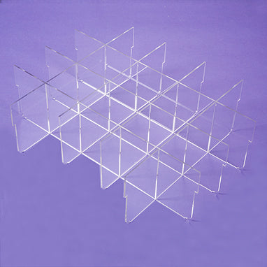 Clear Acrylic Divider Set for Deep Crash Cart Boxes for Metro Lifeline™ Cart H-1105-18056