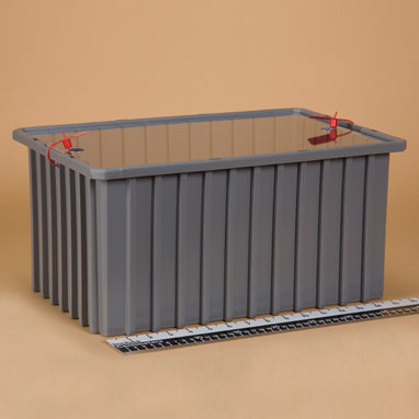 Divider Box with Security Seal Holes, 16.5x8x11