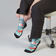 Medical World Crew Socks H-G292-15196