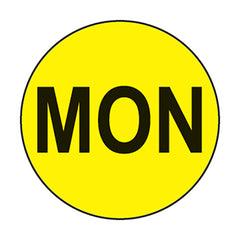 MONDAY Circle Labels H-17916-13394