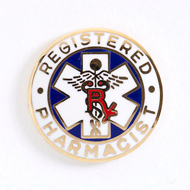 Registered Pharmacist Lapel Pin H-P194-12170