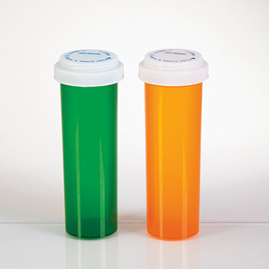 Vials with Reversible Caps, 60 Dram