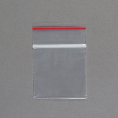 Premium Red Line™ Reclosable Bags, Single-Track, 2 x 2 H-7501-20611