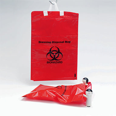 Dressing Disposal Bags, 11-3/8 x 16-7/8 H-7449-50-16285