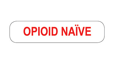 OPIOID NAIVE Labels H-2297-15488