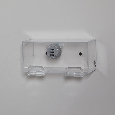 Locking Wall Box with Dial Combination Lock, 7x3x3 H-18553-15073