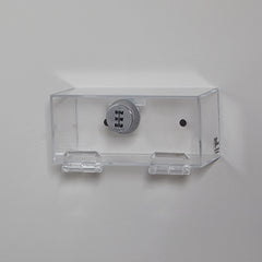 Locking Wall Box with Dial Combination Lock, 7x3x3 H-18553-15073