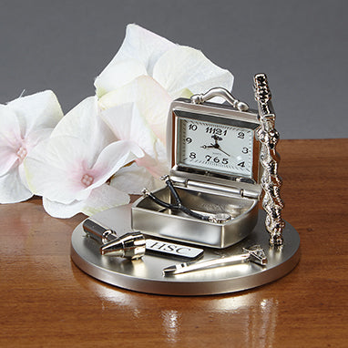 Doctors Desk Clock, Personalized H-MF518P-13600