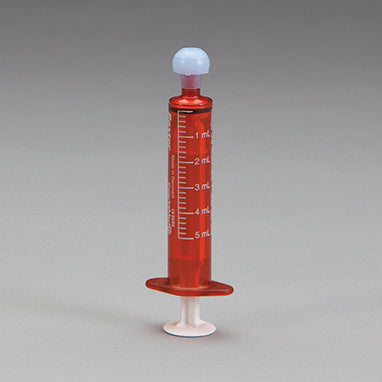 ExactaMed™ Oral Dispensers w/ Tip Caps, 5mL - Amber H-7856-17723