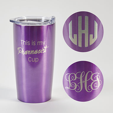 Himalayan Tumbler, Purple, Pharmacist, Personalized H-P232P-12861