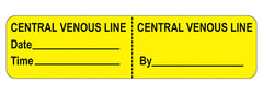Central Venous Line Labels H-17585-13158