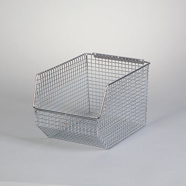 Wire Mesh Bin, 8x7x10.5 H-18927-01-12914