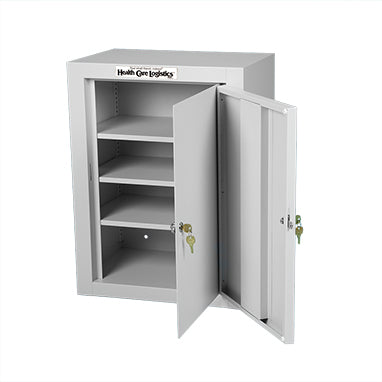 Narcotic Cabinet, 2 Locks, 2 Doors, 18x24x12 H-3762-12580