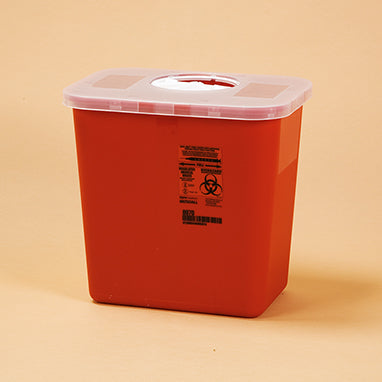 Sharps Containers, 2-Gallon, Case H-9602-31-12688