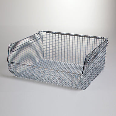 Wire Mesh Stack and Hang Bin, 17x7x14.5 H-18929-13080