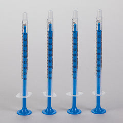 Comar Oral Dispensers with Tip Caps, 1mL - Clear