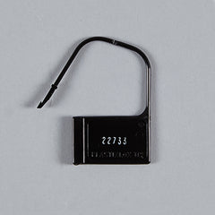 Extra-Large Heavy-Duty Padlock Seals, Numbered, Black H-8331-12276