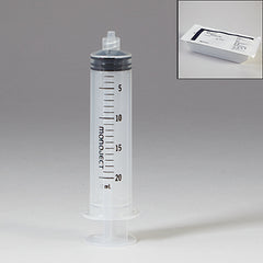 Sterile Monoject™ Luer-Lock Syringes, Pharmacy Tray, 20mL H-20046-12058