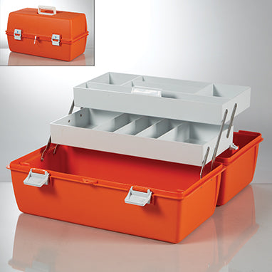Emergency Box with 2 Trays, 19x10x11 H-1802-15723
