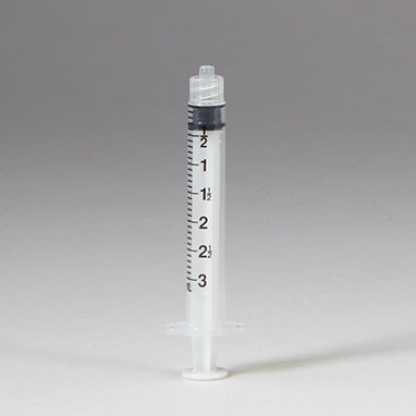 Sterile Monoject™ Luer-Lock Syringes, 3mL, Case H-20036-31-21211