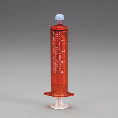ExactaMed™ Oral Dispensers w/ Tip Caps, 20mL - Amber H-7863-17727